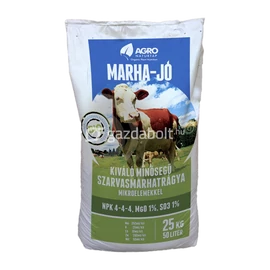 Marha-Jó pelletált szervasmarha trágya 25 kg