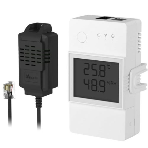 WIFI termosztát + érzékelő Sonoff THR316D kijelzős , telefonról vezérelhető